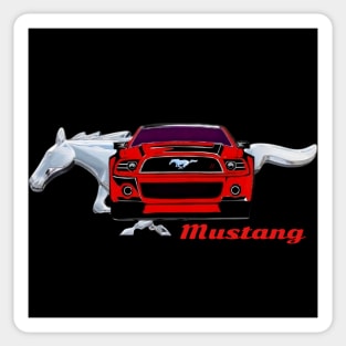 Mustang Sticker